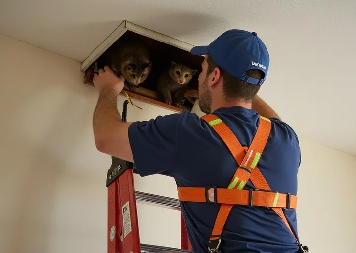 Safe Roof Cavity Access Newstead